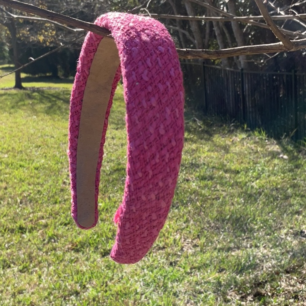 PINK TEXTURED HEADBAND